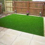 Artificial turf can avoid the problem of grass for shade altogether