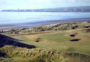 The 7th green at Lahinch Golf Course - Constructed by Duncan Gray